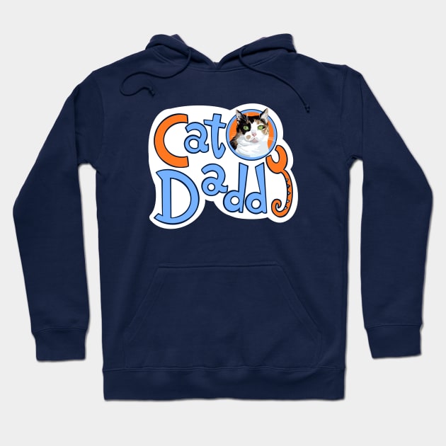Calico Cat Daddy Hoodie by TAP4242